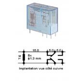  RELAIS 48Vdc  2RT 8A 250V 